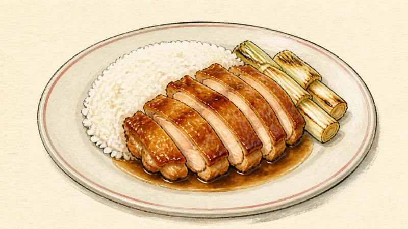 ภาพวาดการปรุงไก่เทอริยากิ ขั้นตอนที่ 8: พักแล้วเสิร์ฟ