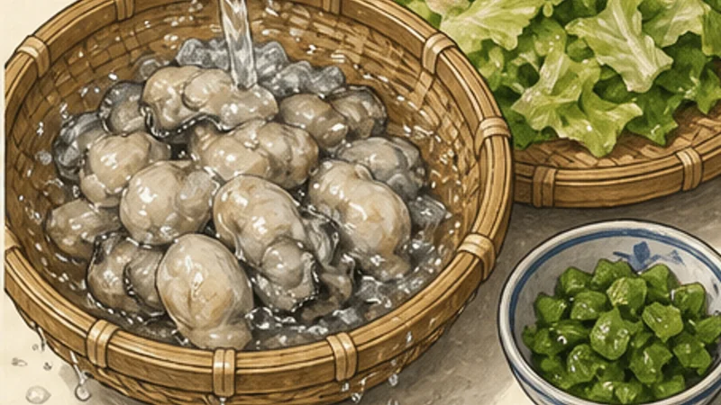 ภาพวาดการปรุงออส่วนไต้หวัน ขั้นตอนที่ 1: ทำซอสแดง